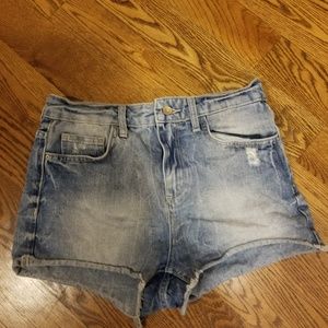 Zara denim shorts